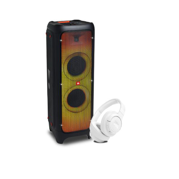 KIT JBL Partybox 1000 + Tune 770NC White
