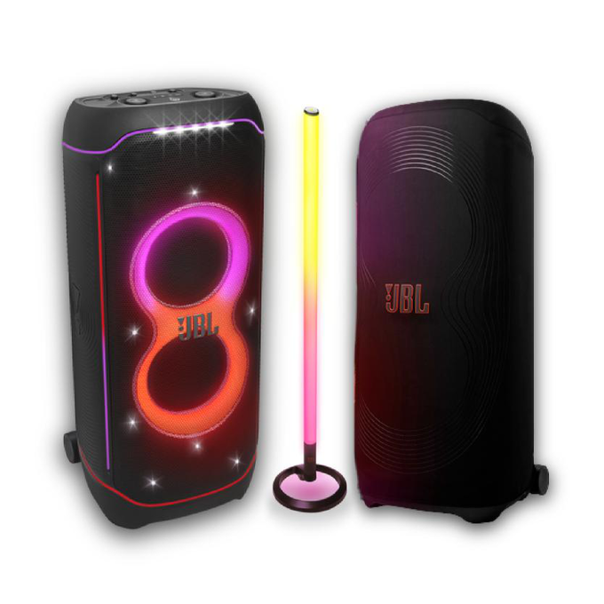 KIT JBL Partybox Ultimate + Partylight Stick + PartyCover UltimateKIT JBL Partybox Ultimate + Partylight Stick + PartyCover Ultimate KIT JBL Partybox Ultimate + Partylight Stick + PartyCover Ultimate