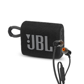 Combo JBL Go 3 Black + Tune 110 Black