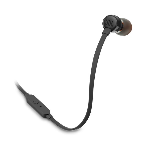 JBL Tune 110 - Black - In-ear headphones - Hero
