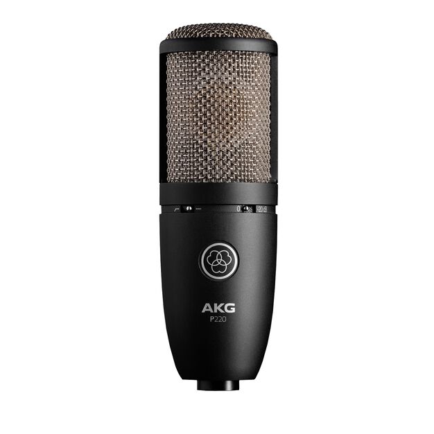 P220 - Black - High-performance large diaphragm true condenser microphone - Hero