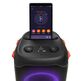 JBL Partybox 110 - Black - Portable party speaker with 160W powerful sound, built-in lights and splashproof design. - Detailshot 5