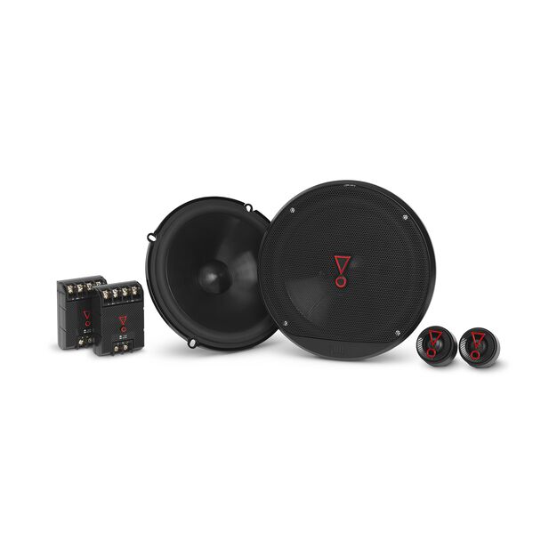 Stage3 607C - Black - 6-1/2" (165mm)  2-Way component system  car speaker - Hero