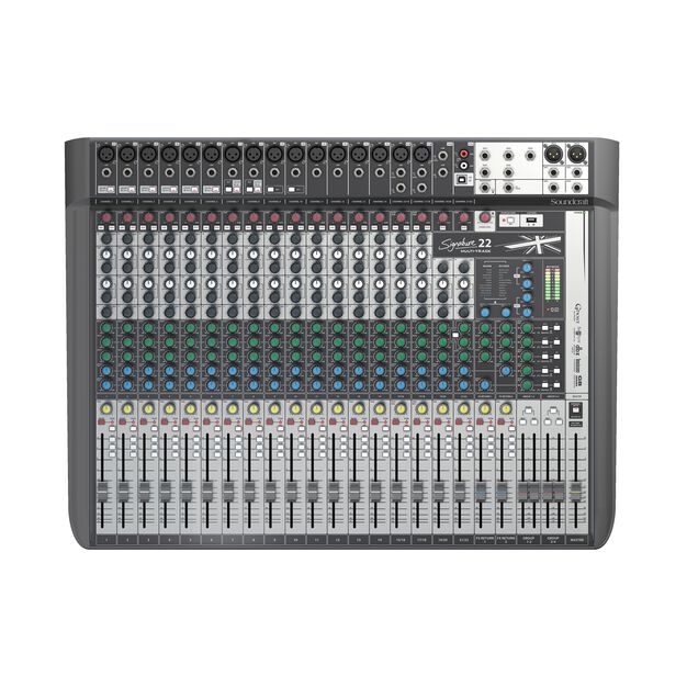 Signature 22 MTK - Black - 22-input analogue mixer with onboard effects - Hero