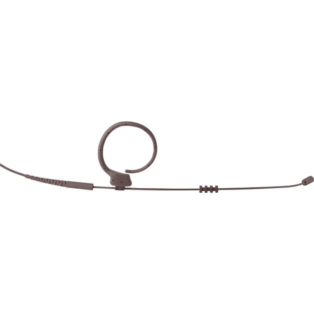 EC82 MD - Cocoa - Reference lightweight omnidirectional ear-hook microphone - Hero