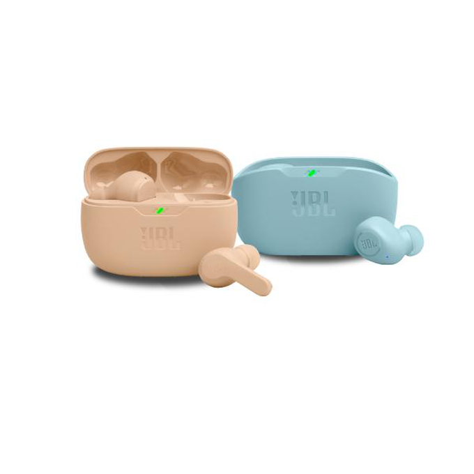 KIT JBL Vibe beam Beige + Vibe buds Mint