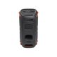 JBL Partybox 110 - Black - Portable party speaker with 160W powerful sound, built-in lights and splashproof design. - Back