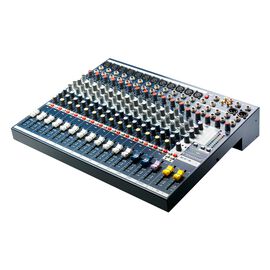 EFX12 - Dark Blue - Compact analogue 12 channel mixer with built in effects - Hero