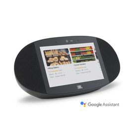 JBL LINK VIEW - Black - JBL legendary sound in a Smart Display with the Google Assistant. - Hero