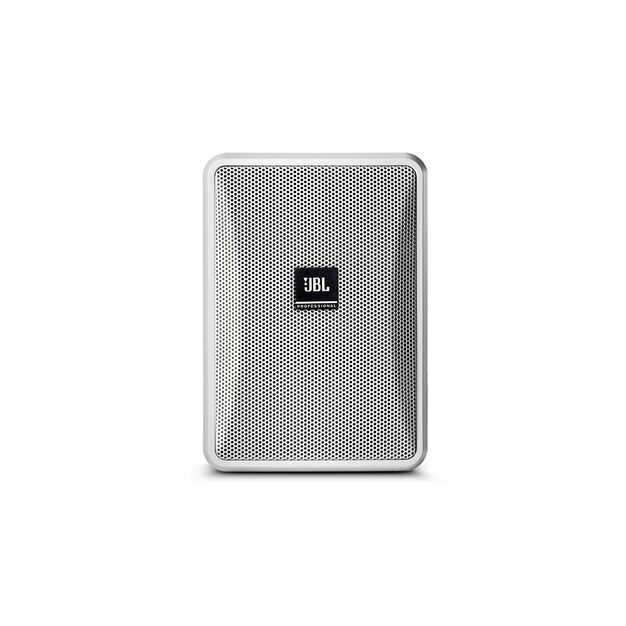 JBL Control 23-1 - White - Ultra-Compact Indoor/Outdoor Background/Foreground Speaker - Hero
