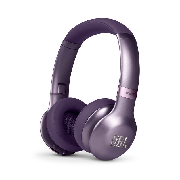 JBL EVEREST™ 310 - Purple - Wireless On-ear headphones - Hero