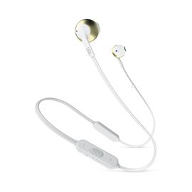 JBL Tune 205BT - Champagne Gold - Wireless Earbud headphones - Hero