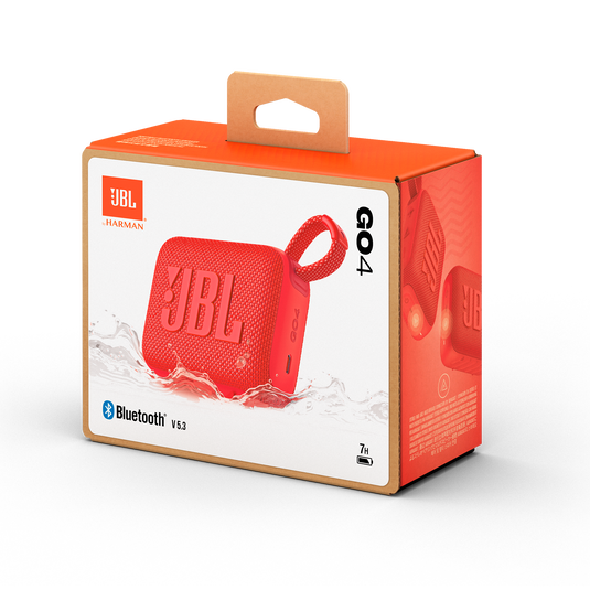 JBL Go 4 - Red - Ultra-Portable Bluetooth Speaker - Detailshot 7 image number null