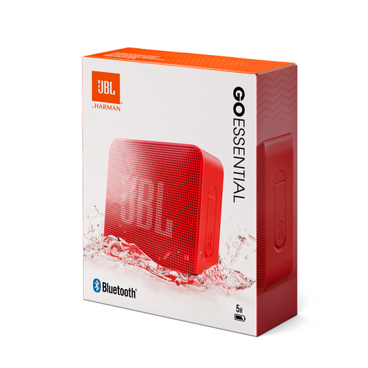 JBL Go Essential - Red - Portable Waterproof Speaker - Detailshot 15 image number null