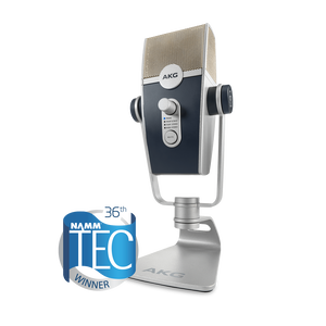 AKG Lyra - Silver - Ultra-HD Multimode USB Microphone  - Hero AKG Lyra