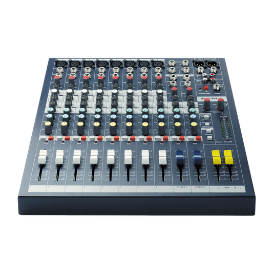 EPM8 - Dark Blue - A multipurpose mixer that carries the hallmarks of Soundcraft’s professional heritage. - Detailshot 1 image number null