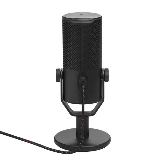 JBL Quantum Stream Studio - Chrome - Quad pattern premium USB microphone for streaming, recording and gaming - Back image number null