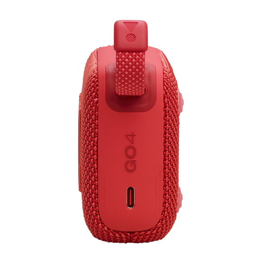 JBL Go 4 - Red - Ultra-Portable Bluetooth Speaker - Left image number null