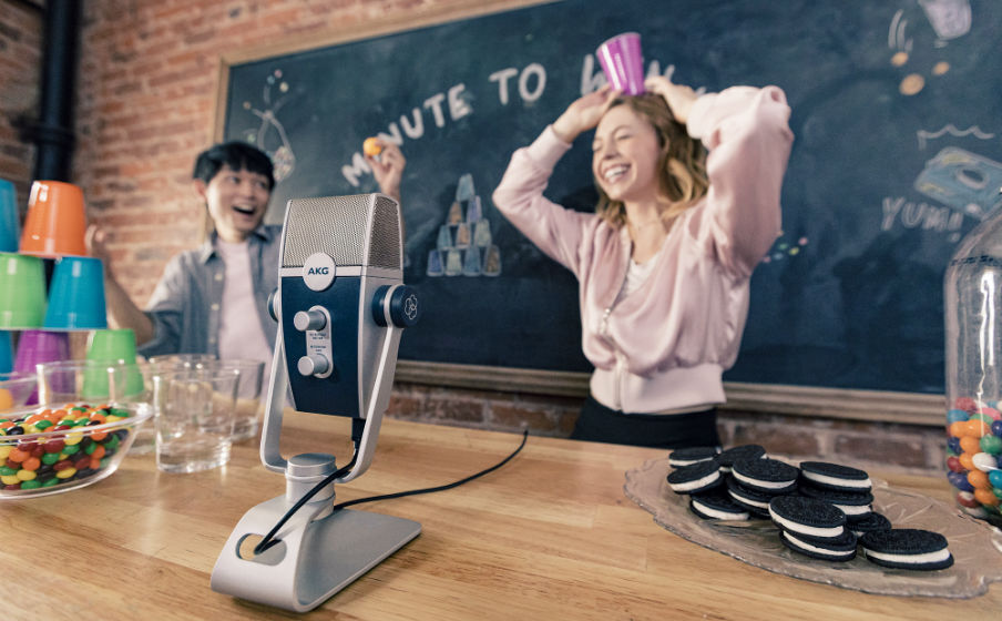 AKG Lyra Configuración rápida en el teléfono, la tablet y el PC/Mac - Image
