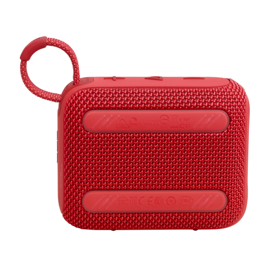 JBL Go 4 - Red - Ultra-Portable Bluetooth Speaker - Back image number null