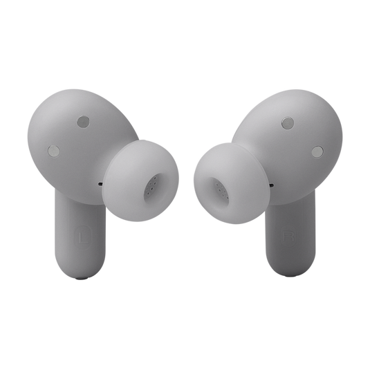 JBL Live Beam 3 - Silver - True wireless noise-cancelling closed-stick earbuds - Left image number null