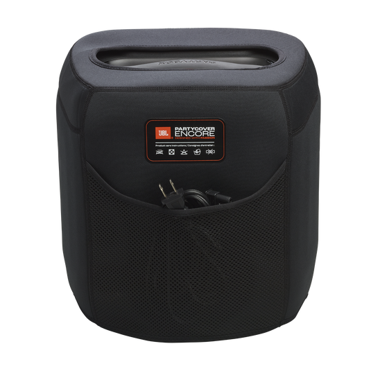 JBL PartyCover Encore 2 - Black - Protective cover for JBL PartyBox Encore 2 and Encore Essential 2 speakers - Back image number null