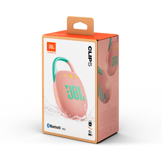 JBL Clip 5 - Pink - Ultra-portable waterproof speaker - Detailshot 15 image number null