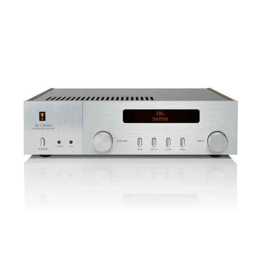 SA550 Classic - Silver - Integrated Amplifier with Bluetooth - Detailshot 1 image number null