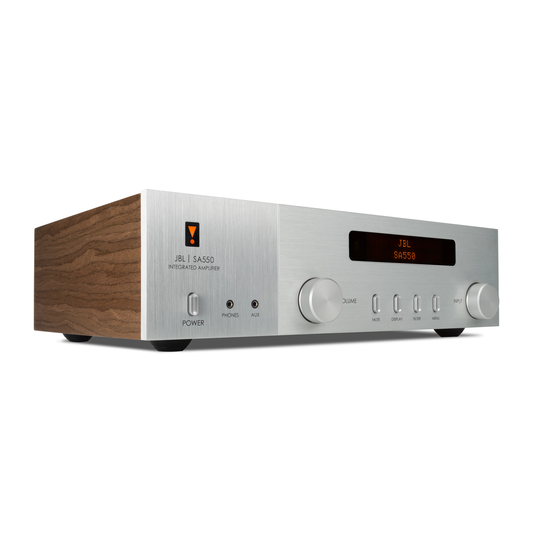 SA550 Classic - Silver - Integrated Amplifier with Bluetooth - Detailshot 3 image number null