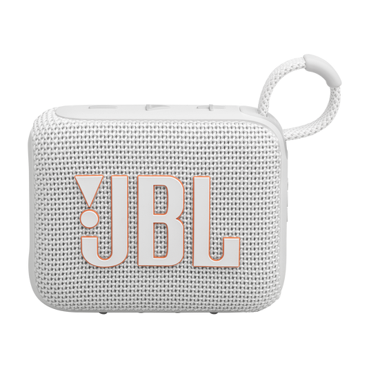 JBL Go 4 - White - Ultra-Portable Bluetooth Speaker - Front image number null