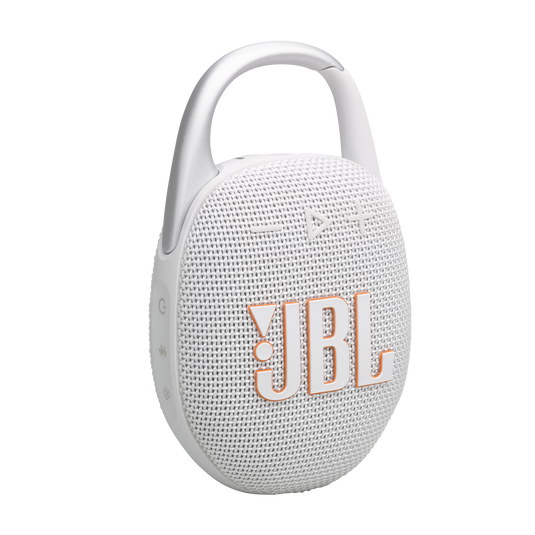 JBL Clip 5 - White - Ultra-portable waterproof speaker - Hero image number null