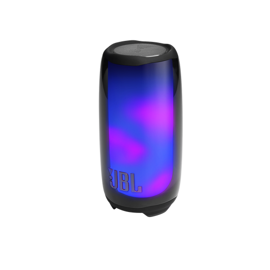 JBL Pulse 5 - Black - Portable Bluetooth speaker with light show - Left image number null