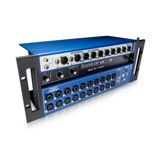 Ui24R - Dark Blue - 24-channel digital mixer/USB multi-track recorder with wireless control - Hero image number null