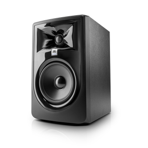 JBL 305P MkII - Black - Powered 5" (12.7 cm) Two-Way Studio Monitor - Hero JBL 305P MkII