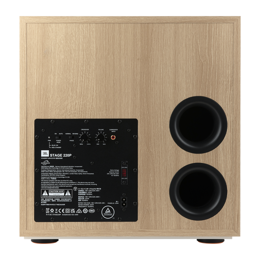 Stage 220P - Latte - 12-inch (300mm) 500W Powered Subwoofer - Detailshot 7 image number null