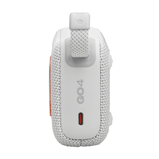 JBL Go 4 - White - Ultra-Portable Bluetooth Speaker - Left image number null