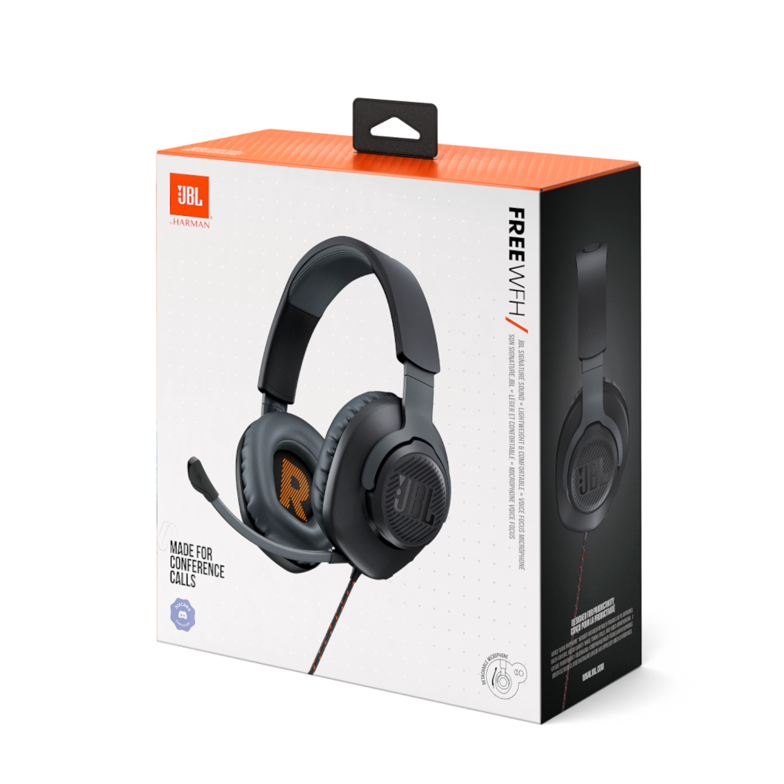 JBL Free WFH Auriculares integrales con cable y micr fono extra ble